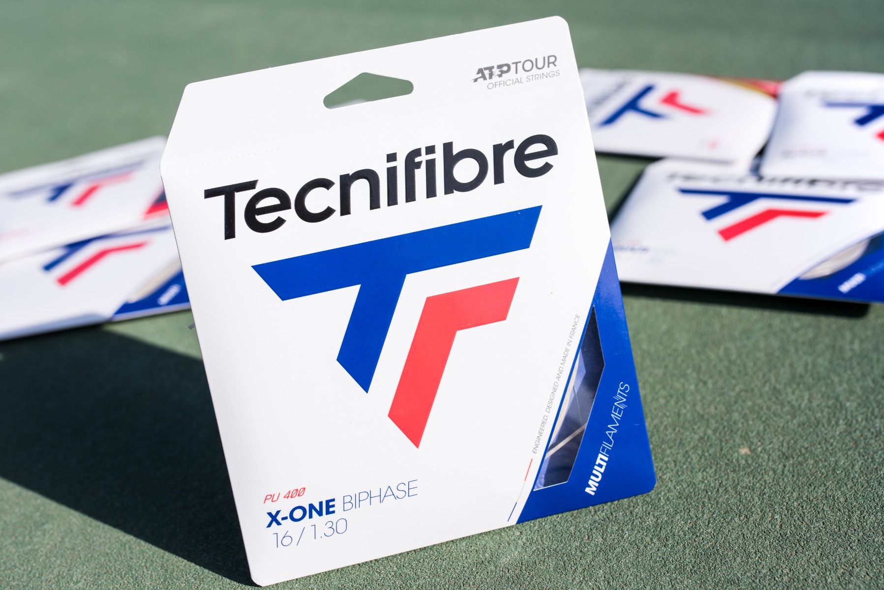 Tecnifibre X-One Biphase 16 String Set (12.2 m) - Natural