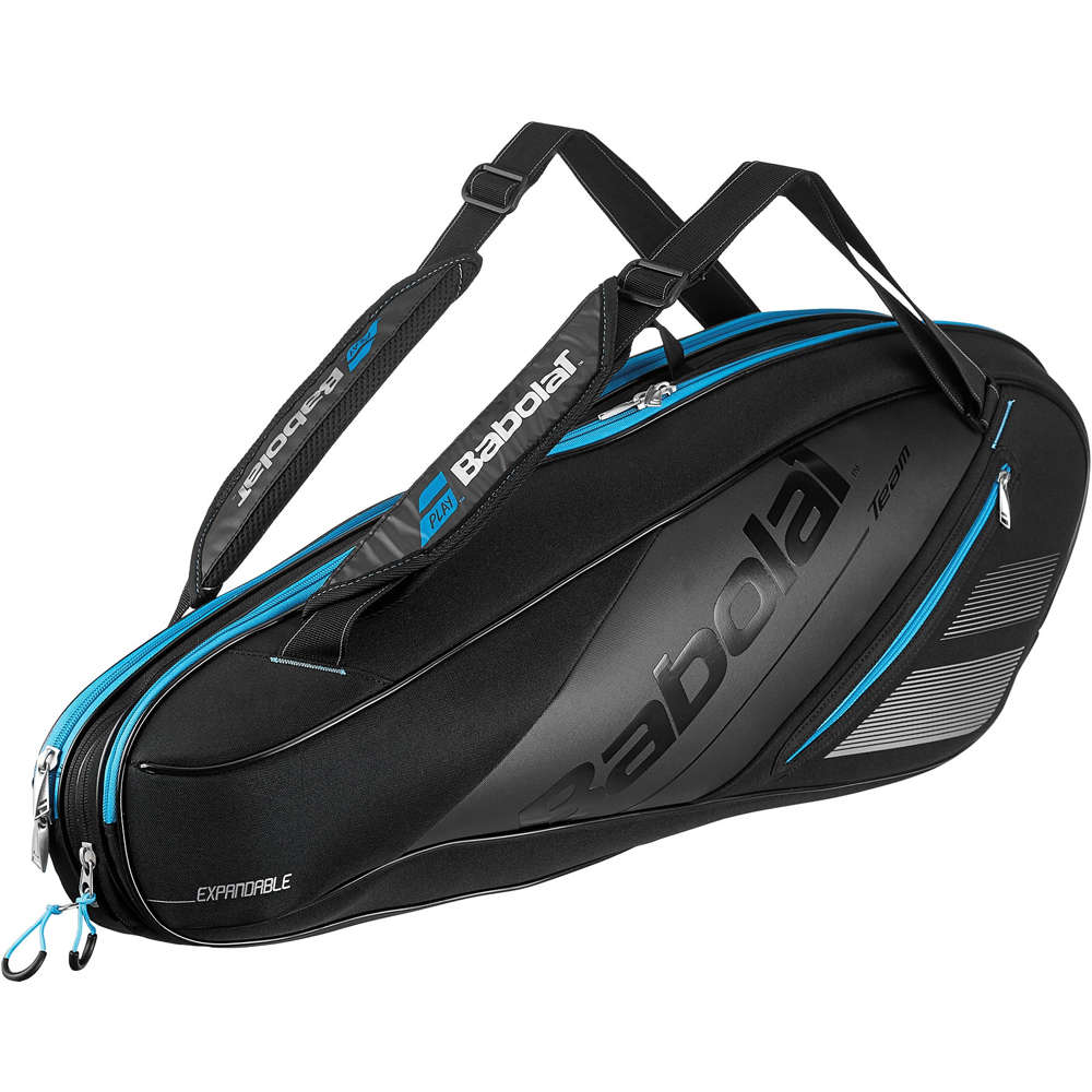buy Babolat Team Line Expandable Racquet Bag Black Blue