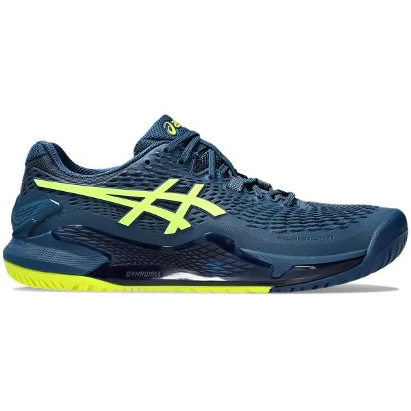 Asics Gel-Resolution 9 Men Shoe - Mako Blue-Safety Yellow