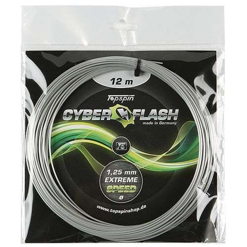 Topspin Cyber Flash 220m Tennis String – 17 Gauge / 1.25mm – Made In Germany