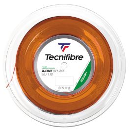 Tecnifibre X-One Biphase 18 Squash String Reel - Orange