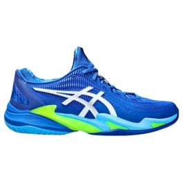 Asics Court FF 3 Novak Men's Shoe - Tuna Blue & White