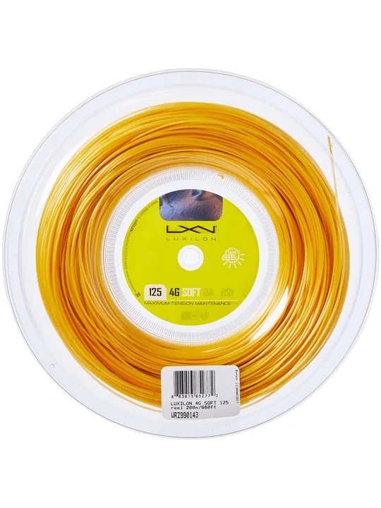 Luxilon 4G 16L String Reel (200 m) - Gold