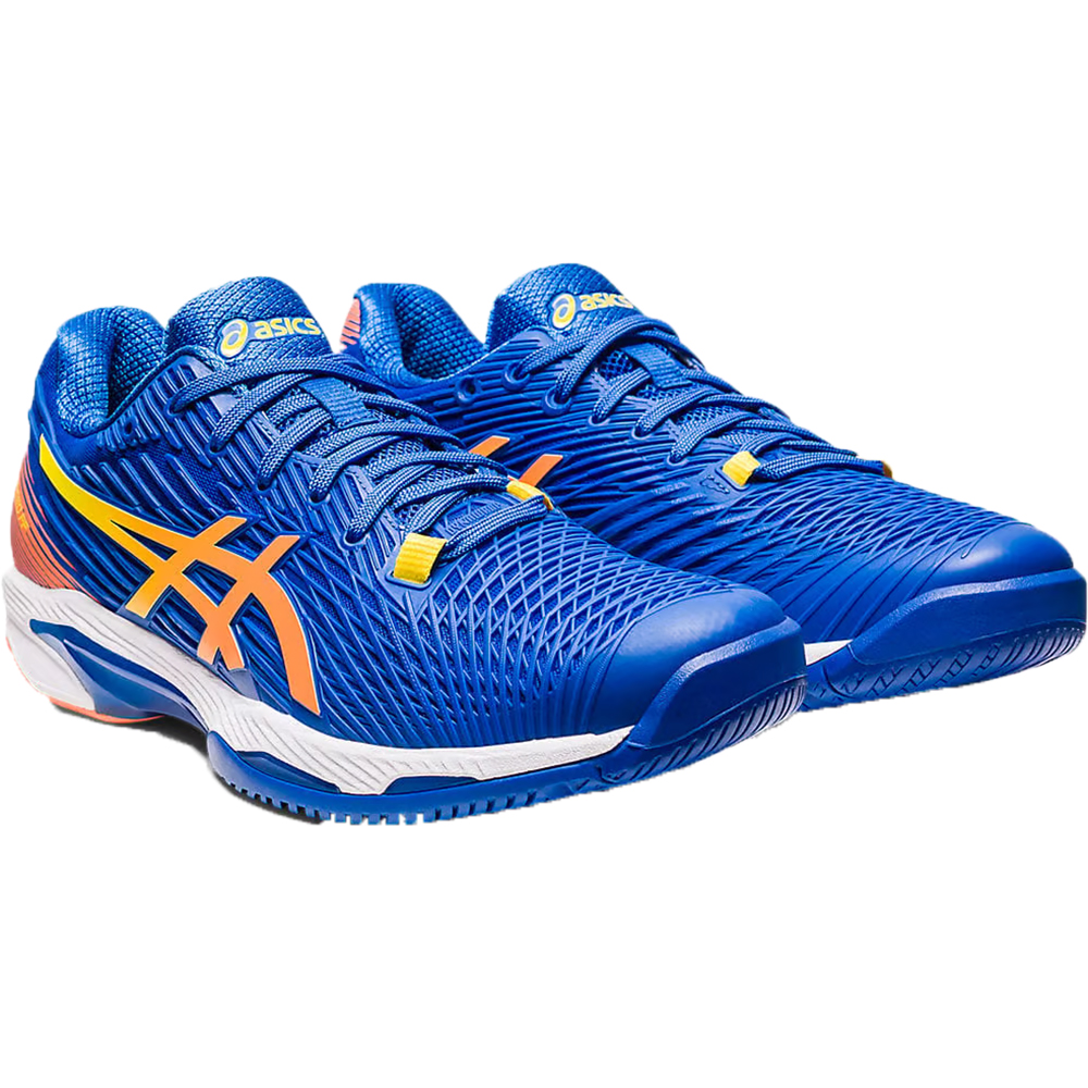 ASICS Solution Speed FF 2 Men's Shoe - Tuna Blue & Sun Peach