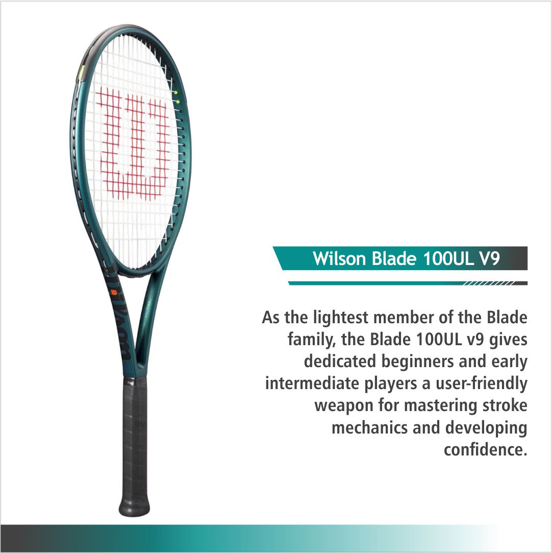 新品未使用ウィルソンBLADE 100UL V9 Wilson Blade 100UL v9 Racquet | Tennis Warehouse