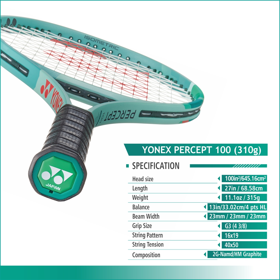 Yonex Percept 100 (310g)- Olive Green