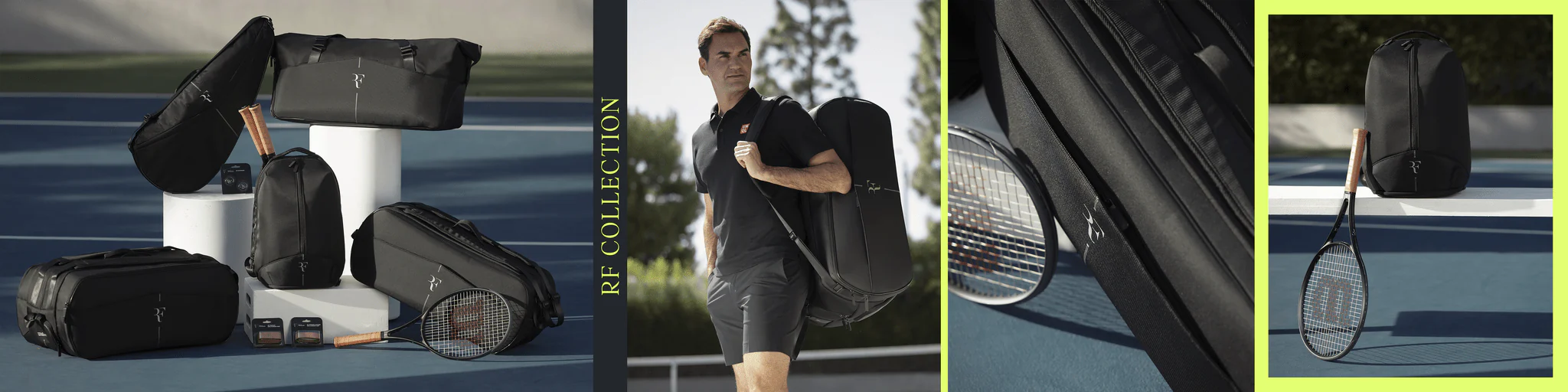 Wilson RF Tournament Racquet Bag Black